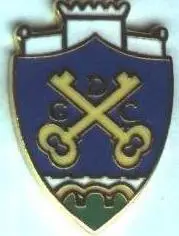 футбольний клуб Шавіш (Португалія)1 ЕМАЛЬ /GD Chaves,Portugal football pin badge