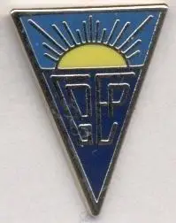 футбол.клуб Ешторіл (Португалія) ЕМАЛЬ/Estoril Praia,Portugal football pin badge