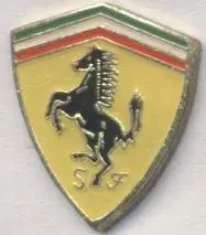 автомобіль Феррарі (Італія)5 Ф-1, формула-1, важмет / Ferrari F-1 car pin badge