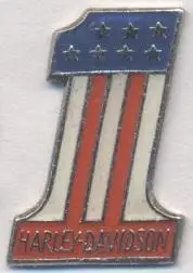 мотоцикл байк Харлі-Девідсон,№1 важмет/Harley-Davidson motorcycle byke pin badge