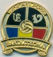 футбол.клуб УЕ Санта-Колома (Андорра1 ЕМАЛЬ/UE Santa Coloma,Andorra football pin