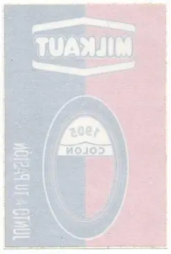 наклейка футбол Колон (Аргентина2/Colon Santa Fe,Argentina football logo sticker