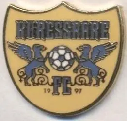 футбол.клуб Курессааре (Естонія)1 ЕМАЛЬ/FC Kuressaare,Estonia football pin badge