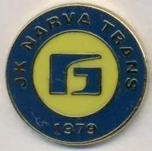 футбол.клуб Нарва Транс (Естонія)1 ЕМАЛЬ /Narva Trans,Estonia football pin badge