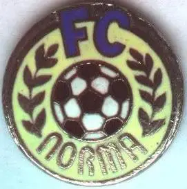 футбол.клуб Норма Таллінн (Естонія)1 ЕМАЛЬ /Norma Tallinn,Estonia football badge