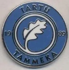 футбол.клуб Таммека (Естонія)2 ЕМАЛЬ / Tammeka Tartu, Estonia football pin badge