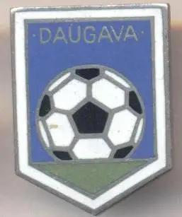футбольний клуб Даугава Рига (Латвія)1 ЕМАЛЬ /Daugava Riga,Latvia football badge