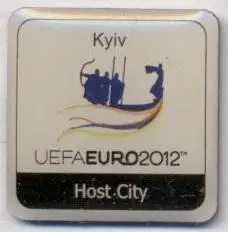 Євро ЧЄ-2012 Київ-матчі, офіц. важмет /football Euro 2012 matches in Kyiv pin