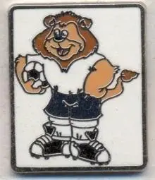 Чемп-т Європи 1996 (Англія) талісман2 ЕМАЛЬ /Euro 1996 football mascot pin badge