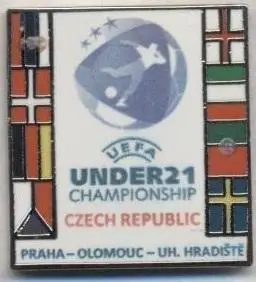 Чемп-т Європи 2015 (Чехія) молодіжні ЕМАЛЬ/UEFA Euro 2015 U21 football pin badge