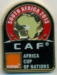 футбол, Африка,Кубок Націй 2013, ЕМАЛЬ /Africa Cup of Nations football pin badge