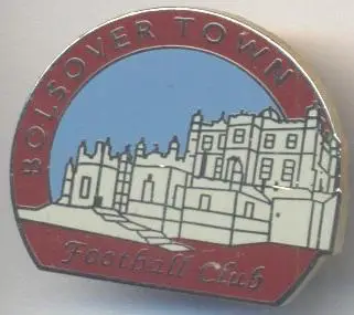футбол.клуб Болсовер (Англія офіц. ЕМАЛЬ/Bolsover Town FC,England football badge
