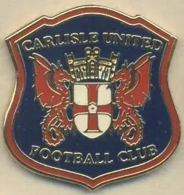 футбол.клуб Карлайл (Англія2 ЕМАЛЬ/Carlisle United FC,England football pin badge