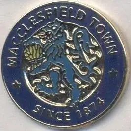 футбол.клуб Маклсфілд (Англія)1 ЕМАЛЬ /Macclesfield Town FC,England football pin