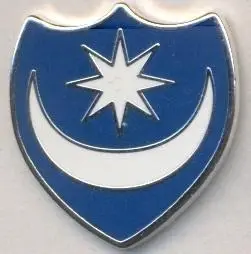 футбол.клуб Портсмут (Англія)1 ЕМАЛЬ / Portsmouth FC, England football pin badge