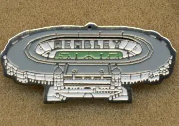 футбол.Стадіон Вемблі (Англія 1996 важмет/England football Wembley stadium badge
