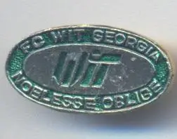 10шт футбол.клуб ВІТ Джорджія Тбілісі (Грузія) алюм./WIT Georgia football badges