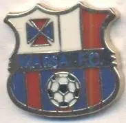 футбол.клуб Марса (Мальта) офіц. ЕМАЛЬ /Marsa FC,Malta football enamel pin badge