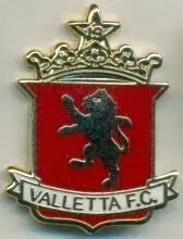 футбол.клуб Валетта (Мальта)1 ЕМАЛЬ /Valletta FC,Malta football enamel pin badge