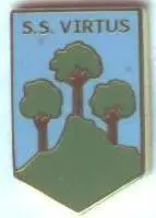футбол.клуб Віртус (Сан-Марино)1 ЕМАЛЬ / SS Virtus,San Marino football pin badge
