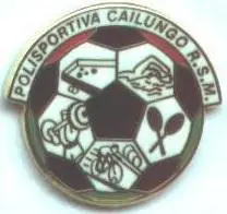 футбол.клуб Кайлунго(Сан-Марино1 ЕМАЛЬ/SP Cailungo,San Marino football pin badge
