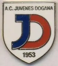футбол.клуб Ювенес-Д.(Сан-Марино)1 ЕМАЛЬ /Juvenes-Dogana,San Marino football pin