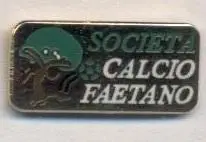 футбол.клуб Фаетано (Сан-Марино)1 ЕМАЛЬ/SC Faetano,San Marino football pin badge