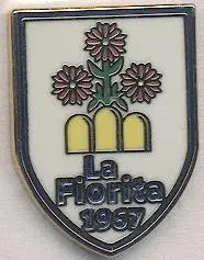 футбол.клуб Ля-Фіоріта (Сан-Марино)3 ЕМАЛЬ/SP La Fiorita,San Marino football pin