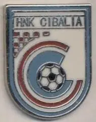 футбол.клуб Цибалія (Хорватія) ЕМАЛЬ/Cibalia Vinkovci,Croatia football pin badge