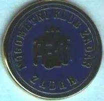 футбол.клуб Задар (Хорватія)1 ЕМАЛЬ / NK Zadar,Croatia football enamel pin badge