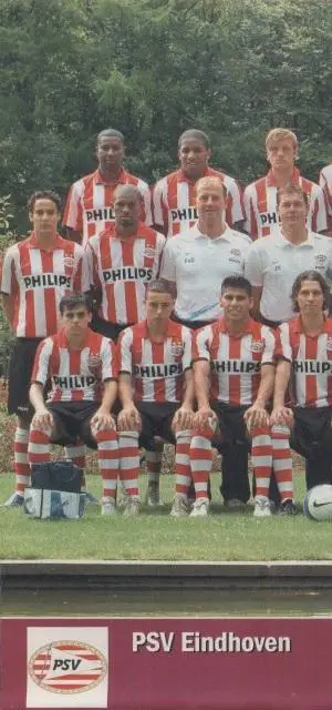 постер А4 футбол ПСВ Ейндховен (Нідерланди) 2007/PSV,Netherlands football poster