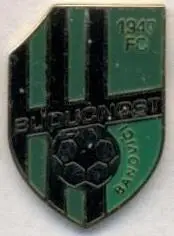 футбол.клуб Будучност Банов.(Боснія ЕМАЛЬ/Buducnost Banovici,Bosnia football pin