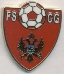 Чорногорія, федерація футболу,№2 ЕМАЛЬ /Montenegro football federation pin badge