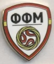 Македонія, федерація футболу, №3 ЕМАЛЬ / Macedonia football federation pin badge