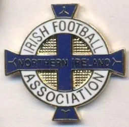 Півн.Ірландія, федерація футболу,офіц. ЕМАЛЬ / N.Ireland football federation pin
