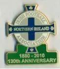 Півн.Ірландія федер.футболу,ювілей 130a ЕМАЛЬ /N.Ireland football federation pin