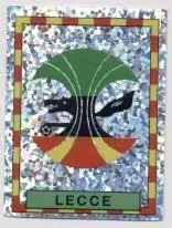 наклейка люмінесцентна футбол Лєччє (Італія)1/US Lecce,Italy calcio logo sticker