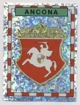 наклейка люмінесцентна футбол Анкона (Італія) / Ancona Calcio,Italy logo sticker