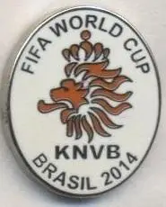 Нідерланди, федерація футболу,№7 ЕМАЛЬ/Netherlands football federation pin badge