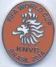 Нідерланди, федерація футболу,№8 ЕМАЛЬ/Netherlands football federation pin badge