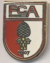 футбол.клуб Аугсбург (Німеччина)1 ЕМАЛЬ / FC Augsburg,Germany football pin badge