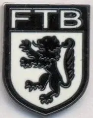 футбол.клуб ФТ Брауншвайг (Німеччина) ЕМАЛЬ/FT Braunschweig,Germany football pin