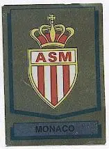 наклейка блиск.футбол Монако (Франція) / AS Monaco, France football logo sticker