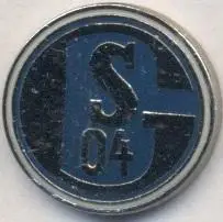 футбол.клуб Шальке-04 (Німеччина)1 важмет /Schalke 04,Germany football pin badge