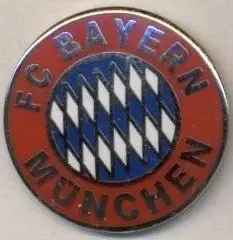 футбол.клуб Баварія Мюнхен (Німеч. ЕМАЛЬ випуклий/FC Bayern,Germany football pin