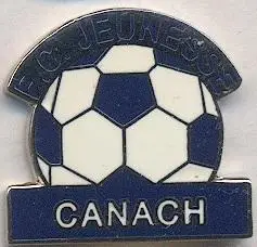 футбол.клуб Женесс Канах(Люксемб.2 ЕМАЛЬ/Jeunesse Canach,Luxembourg football pin