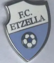 футбол.клуб Етцелла (Люксембург) ЕМАЛЬ /FC Etzella,Luxembourg football pin badge