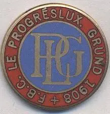 футбол.клуб Прогрес (Люксемб.ЕМАЛЬ/Progres Grund,Luxembourg replica football pin
