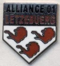 футбол.клуб Альянс (Люксембург) ЕМАЛЬ /Alliance 01,Luxembourg football pin badge