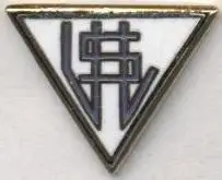 футбольний клуб Уніон (Люксембург) ЕМАЛЬ/US Luxembourg football enamel pin badge